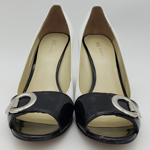 Anne Klein wedge type heels sz 7.5 - Picture 2 of 14